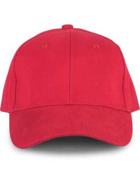 6 panelová šiltovka (K-UP OEKOTEX CERTIFIED 6 PANEL CAP) > červená