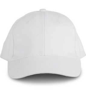 6 panelová šiltovka (K-UP OEKOTEX CERTIFIED 6 PANEL CAP) > biela