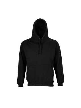 Unisex mikina (SOL'S CONDOR TUBE) > čierna > 4XL