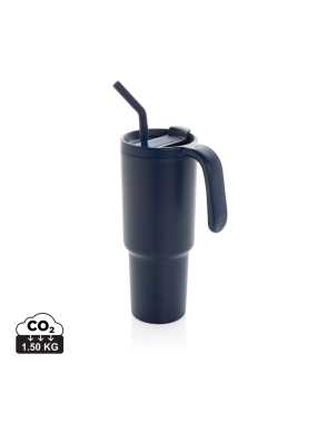 Hrnček Graphic 360 z RCS recyklovanej ocele 900 ml > modrá (navy)