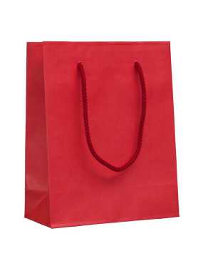 Papierová taška (Luxusné tašky bez laminácie) > červená > 35x15x40 cm