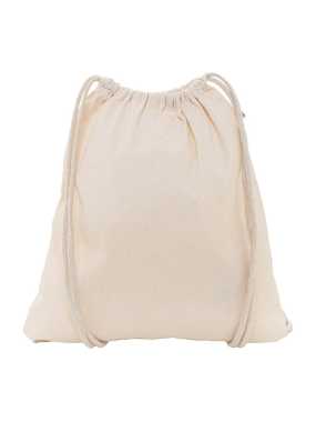 Fairtrade vak so sťahovacou šnúrkou > prírodná