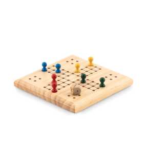 Ludo spoločenská hra > hnedá (wood)