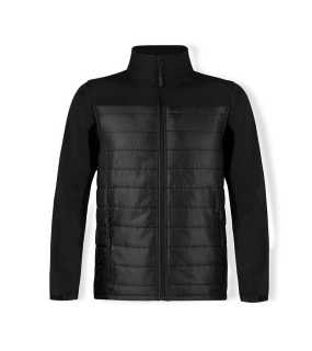 Pánska softshellová bunda > čierna > M