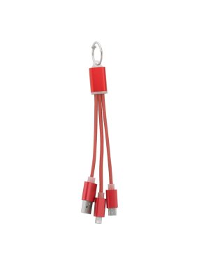 USB nabíjací kábel > červená
