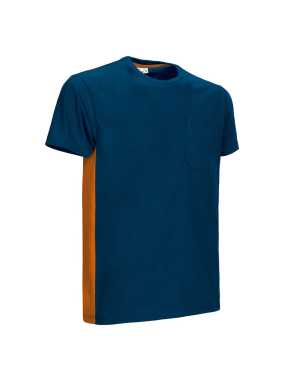 Pánske tričko (THUNDER) > modrá (orion navy) / oranžová (party) > 2XL