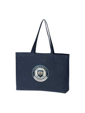 Taška z organickej bavlny (GOTS) > modrá (dark) (potlač loga v cene)