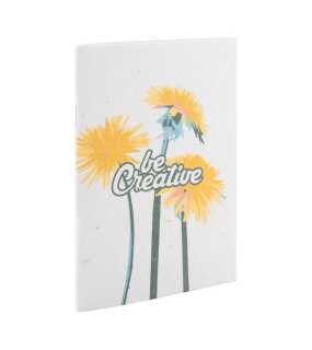 | Zošit zo semenného papiera na mieru > biela