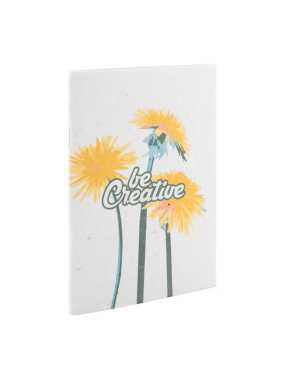 | Zošit zo semenného papiera na mieru > biela