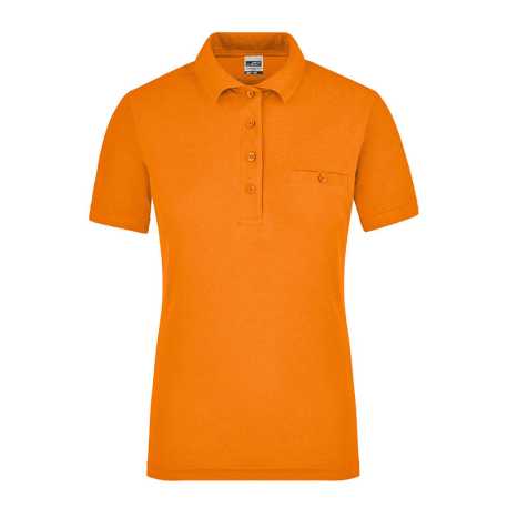 Dámska pracovná polokošeľa(DAIBER Ladies Workwear Polo Pocket) > oranžová > XS