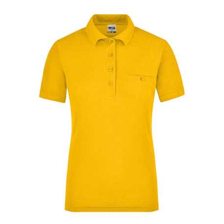 Dámska pracovná polokošeľa(DAIBER Ladies Workwear Polo Pocket) > žltá (gold) > XS