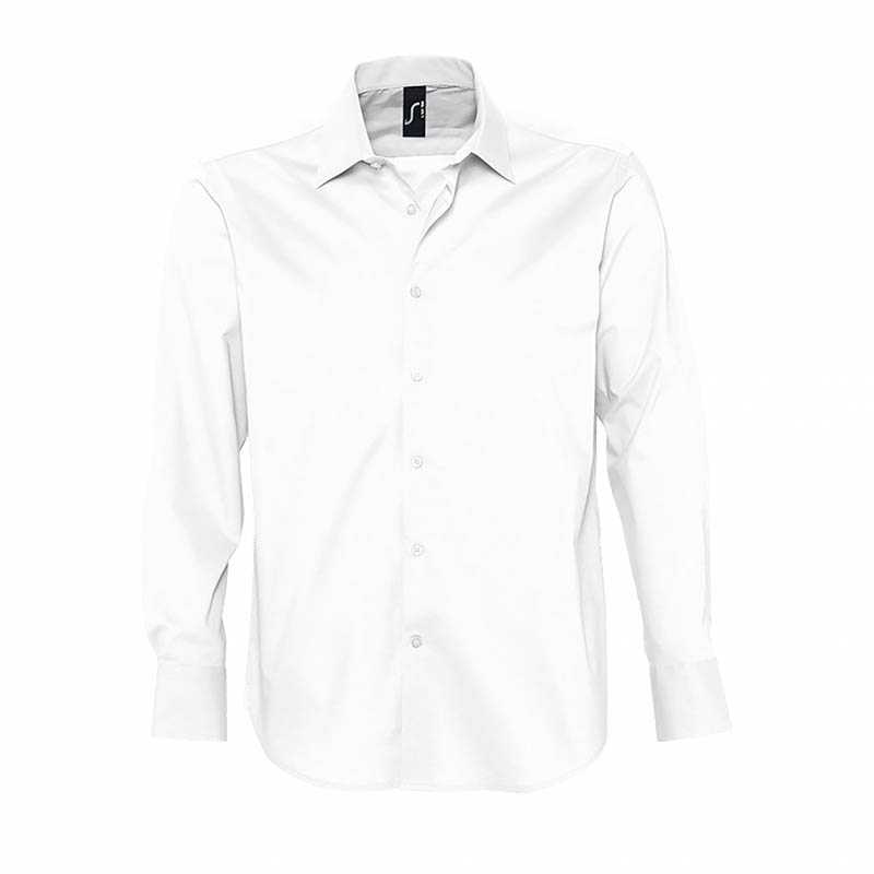 Pánska košeľa (SOLS BRIGHTON MENS LONG SLEEVE STRETCH SHIRT) > biela > L