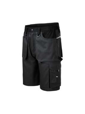 Pánske krátke nohavice (RIMECK Woody) > šedá (ebony) > 60/62