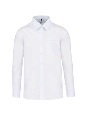 Pánska košeľa (KARIBAN JOFFREY LONG SLEEVE SHIRT) > biela > L