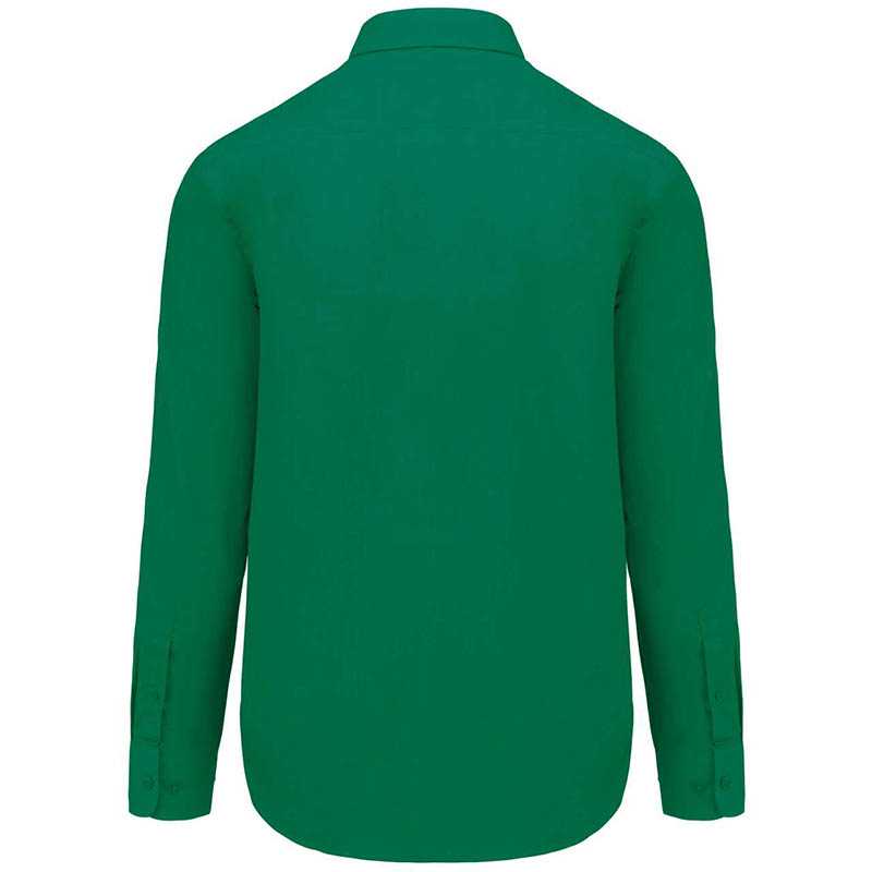 Pánska košeľa (KARIBAN JOFFREY LONG SLEEVE SHIRT) > zelená (kelly) > M