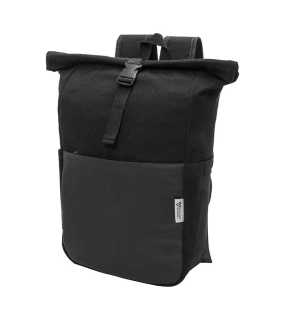 Batoh z recyklovaného plátna > čierna