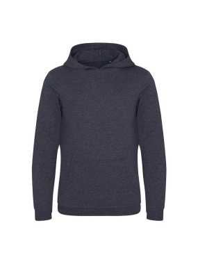 Unisex mikina (Ecologie LUSAKA SUSTAINABLE HOODIE) > šedá (charcoal) > XS