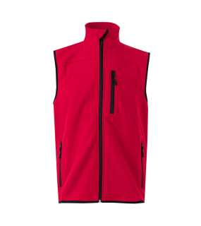 Pánska vesta (VELILLA SOFT SHELL VEST) > červená > 3XL