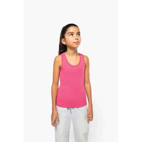 Detské tielko (KARIBAN GIRLS VEST KARIBAN) > čierna > 10/12