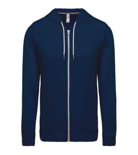 Pánska mikina(KARIBAN LIGHT COTTON HOODIE) > modrá (navy) > M