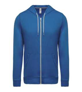 Pánska mikina(KARIBAN LIGHT COTTON HOODIE) > modrá (light royal) > XS