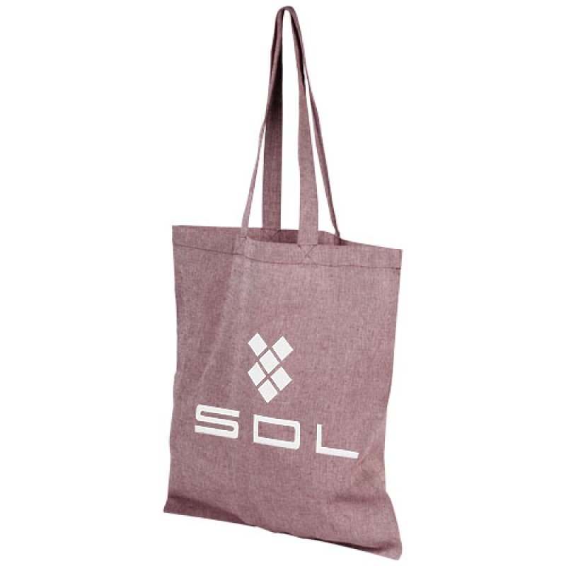 Bavlnená nákupná taška > fialová (maroon)