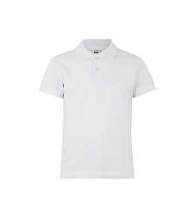 Detská polokošeľa (MUKUA KIDS SHORT SLEEVE POLO) > biela > 1/2