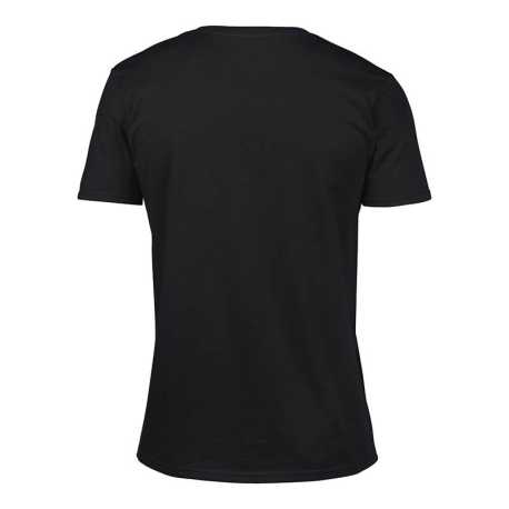 Unisex tričko (GILDAN SOFTSTYLE ADULT V-NECK T-SHIRT) > čierna > L