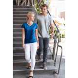 Unisex tričko (GILDAN SOFTSTYLE ADULT V-NECK T-SHIRT) > šedá (rssport) > 2XL