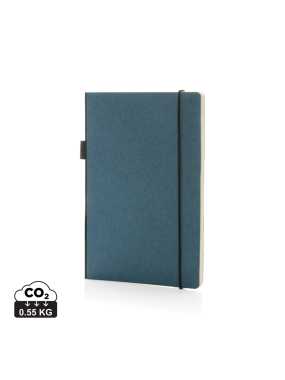FSC zápisník A5 s tvrdou väzbou a vreckom > modrá