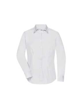 Dámska košeľa(JN Ladies Shirt Longsleeve Herringbone) > biela > S