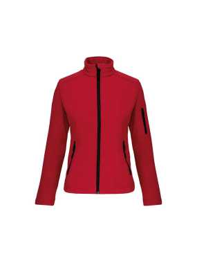 Dámska softshell bunda (KARIBAN LADIES SOFTSHELL JACKET) > červená > M