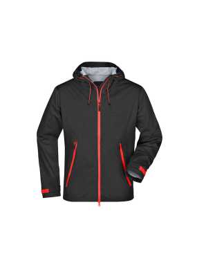 Pánska bunda (JN Men's Outdoor Jacket) > čierna / červená > L