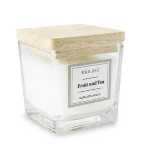 Vonná sviečka v skle > biela