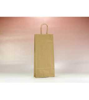 Papierová taška (STYLE LINE) > hnedá > 18x8x39 cm