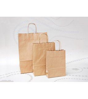 Papierová taška (STYLE LINE) > hnedá > 45x17x48 cm