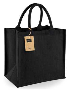 Nákupná taška (WM Jute Midi Shopper) > čierna / čierna