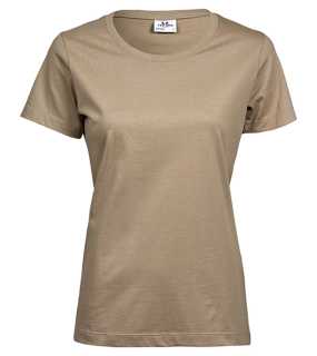 Dámske tričko (Tee Jays Womens Sof Tee) > béžová (kit) > XL