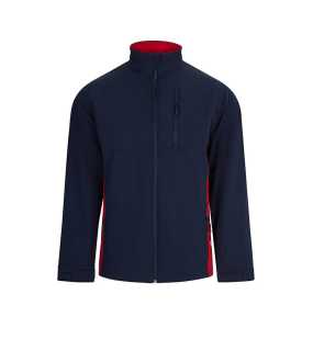 Pánska bunda (VELILLA TWO-TONE SOFT SHELL) > modrá (navy) / červená > M
