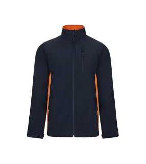 Pánska bunda (VELILLA TWO-TONE SOFT SHELL) > modrá (navy) / oranžová > M