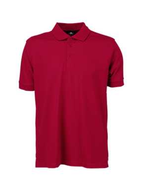 Unisex polokošela (Tee Jays Mens Luxury Stretch Polo) > červená (deep) > XL