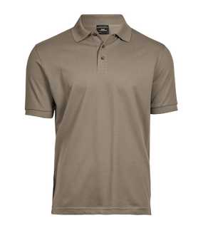 Unisex polokošela (Tee Jays Mens Luxury Stretch Polo) > hnedá (clay) > S
