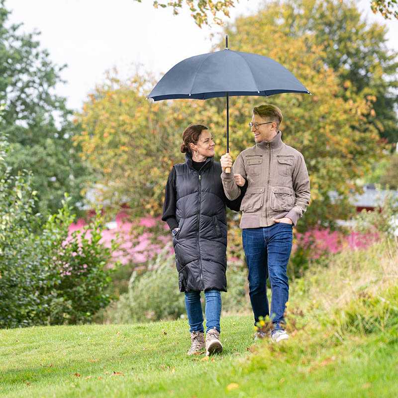 Dáždnik (FARE AC golf umbrella ÖkoBrella) > modrá (navy wS)