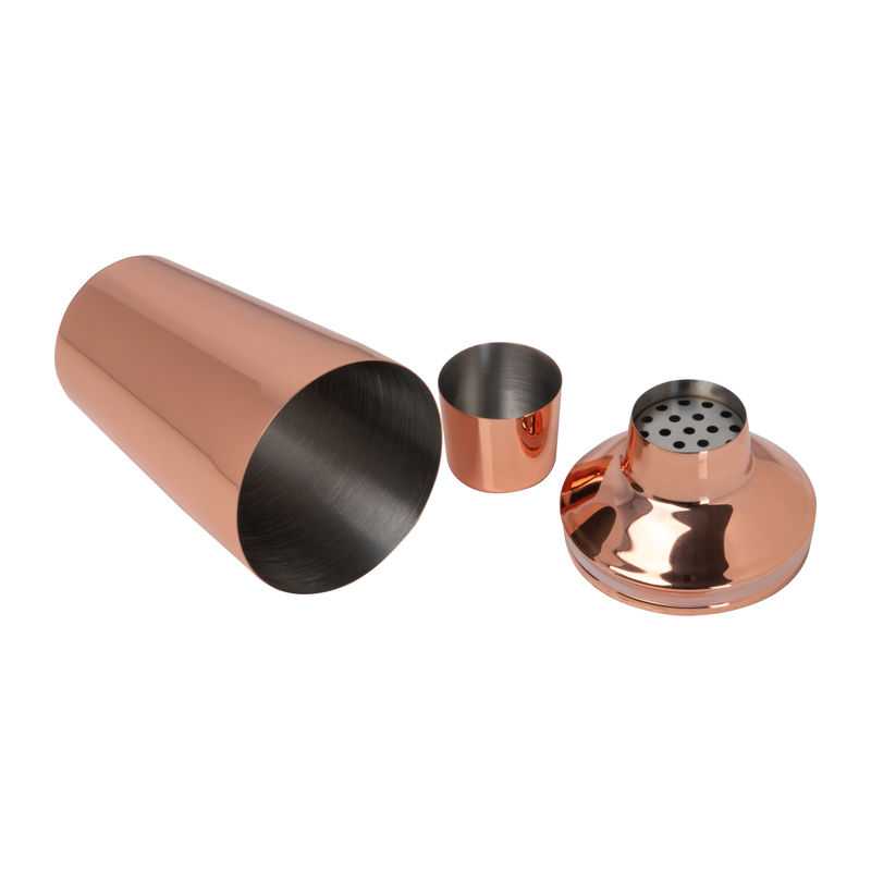 CrisMa koktailový shaker s medeným povrchom, 500 ml > zlatá