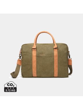 Plátenná taška na notebook VINGA Bosler > zelená