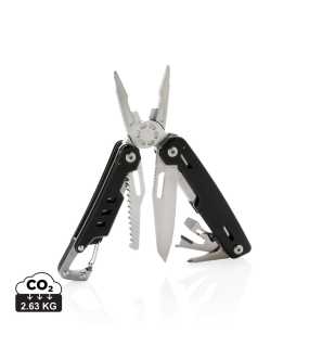 Multifunkčný nôž s karabínou > čierna