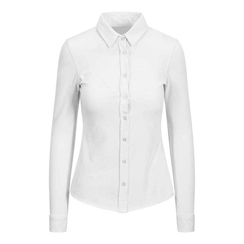 Dámska košeľa (So Denim ANNA KNITTED SHIRT) > biela > XS