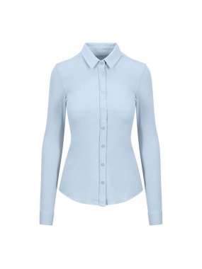 Dámska košeľa (So Denim ANNA KNITTED SHIRT) > modrá > L
