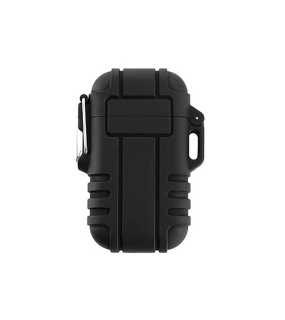 Dobíjací kovový zapaľovač "SCHWARZWOLF" > čierna