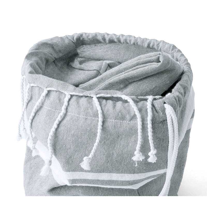 Plážová osuška a vak na sťahovanie > modrá (light)